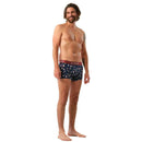 Comfyballs Black Cotton Regular Boxer