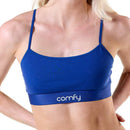 Comfyballs Blue Comfycel Crop Bra
