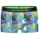 Comfyballs Green Cotton Regular Boxer