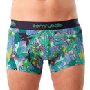 Comfyballs Green Cotton Regular Boxer