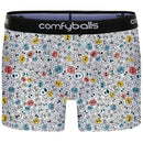 Comfyballs White Cotton Long Boxer