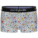 Comfyballs White Cotton Regular Boxer