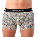 Comfyballs White Cotton Regular Boxer