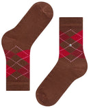 Burlington Brown Whitby Socks