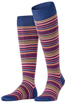Falke Blue Microblock Knee High Socks