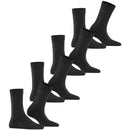 Esprit Black Solid 4 Pack Socks