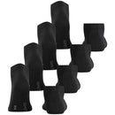 Esprit Black Solid Sneaker 4 Pack Socks