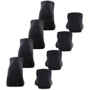 Esprit Black Solid Sneaker 4 Pack Socks
