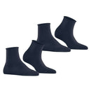 Esprit Blue Basic Pure 2 Pack Short Socks