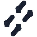 Esprit Blue Basic Pure 2 Pack Short Socks