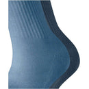 Esprit Blue Basic Tennis 2 Pack Socks