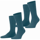 Esprit Blue Basic Uni 2 Pack Socks