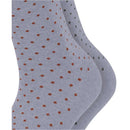 Esprit Blue Fine Dot 2 Pack Socks