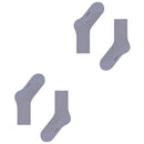 Esprit Blue Fine Dot 2 Pack Socks
