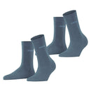 Esprit Blue Uni 2 Pack Socks