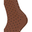 Esprit Brown Fine Dot 2 Pack Socks