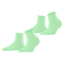 Esprit Green Basic Pure 2 Pack Short Socks