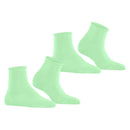 Esprit Green Basic Pure 2 Pack Short Socks