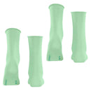 Esprit Green Basic Pure 2 Pack Socks