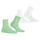 Esprit Green Twig 2 Pack Socks