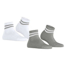 Esprit Grey Active Tennis 2-Pack Sneaker Socks