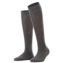 Esprit Grey Basic Pure Knee High Socks