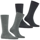 Esprit Grey Fine Dot 2 Pack Socks