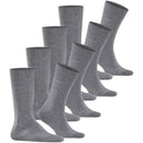 Esprit Grey Solid 4 Pack Socks