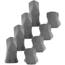 Esprit Grey Solid Sneaker 4 Pack Socks