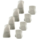 Esprit Grey Solid Sneaker 4 Pack Socks