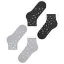 Esprit Grey Twig 2 Pack Socks