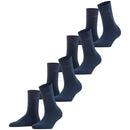 Esprit Navy Solid 4 Pack Socks