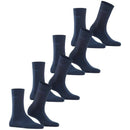 Esprit Navy Solid 4 Pack Socks