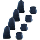 Esprit Navy Solid Sneaker 4 Pack Socks