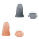 Esprit Orange Allover Stripe 2 Pack Sneaker Socks