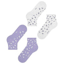 Esprit Purple Twig 2 Pack Socks