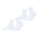 Esprit White Basic Pure 2 Pack Short Socks
