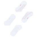 Esprit White Fine Dot 2 Pack Sneaker Socks