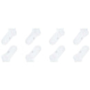 Esprit White Solid Sneaker 4 Pack Socks