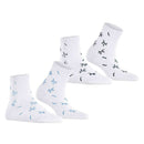 Esprit White Twig 2 Pack Socks
