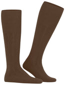 Falke Brown Lhasa Rib Knee High Socks