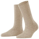 Falke Beige Cosy Wool Boot Socks
