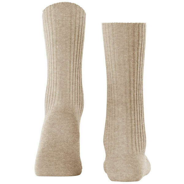 Falke Beige Cosy Wool Boot Socks
