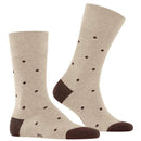 Falke Beige Dot Socks