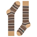 Falke Beige Microblock Knee High Socks