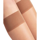 Falke Beige Seidenglatt 15 Denier Knee High Socks