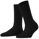 Falke Black Cosy Wool Boot Socks