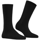 Falke Black Cosy Wool Boot Socks