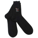 Falke Black Cosy Wool Ho Ho Ho Socks