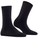 Falke Black Cosy Wool Socks
